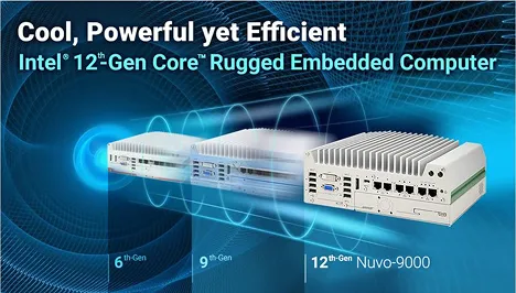 Nuvo-9000 Series - Intel® 12th-Gen Core i Fanless Embedded Computer