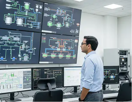 Refinery network cybersecurity