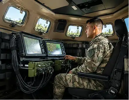 Armoured vehicle compute