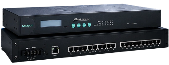 Rack-mount serial device server