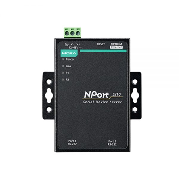 Image of NPORT 5200 Series - 2 Port serial to ethernet converter | Dynalog India