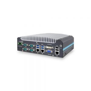 Nuvo-5501 - i7/i5/i3 CPU based compact fanless embedded computer with 3x GbE