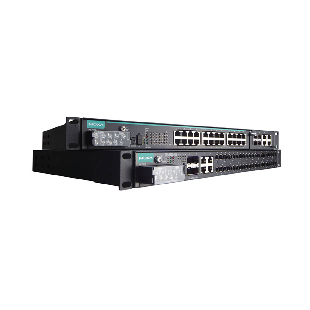 IEC 61850-3 28-port Layer 2 managed rackmount Ethernet switches